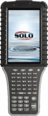 An example of the Solo Enterprise Mobile Computer from the front.