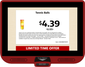 AML StoreScan on the Monarch Kiosk