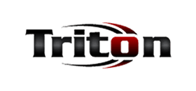 The Triton logo in color.