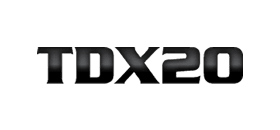 TDX20 written in black.