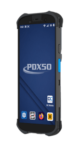 PDX50 mobile computer with apps