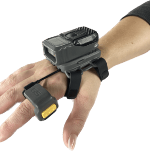 wearable scanner with hand strap