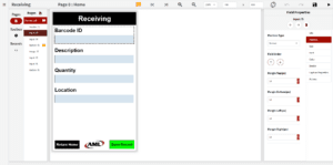 App design for shipping and receiving