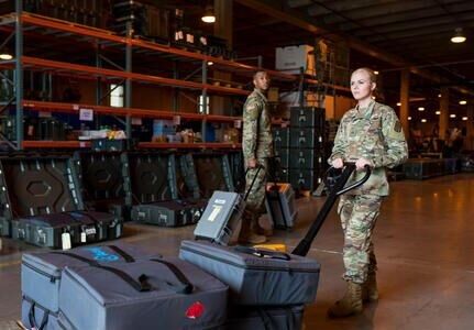 military barcode scanning